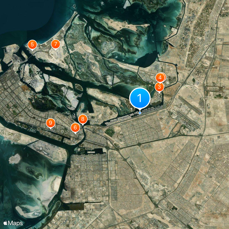 Aldar Headquarters building Mappa