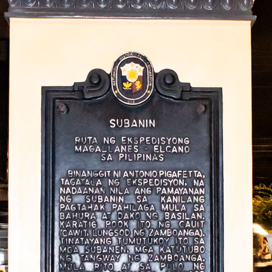 Subanin quincentennial historical marker