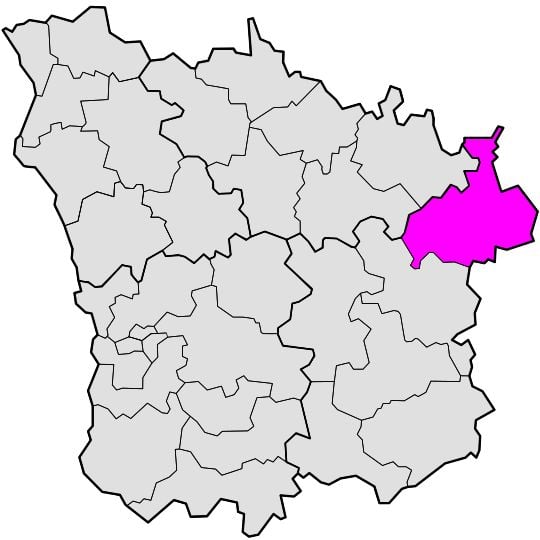 Cantone di Montsauche-les-Settons