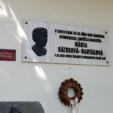 Rodný dom Rázusovcov, tabuľa pamätná II.