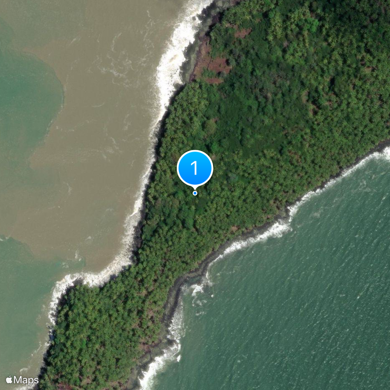 Isla del Diablo Mapa