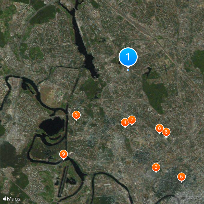 Settentrionale Mappa