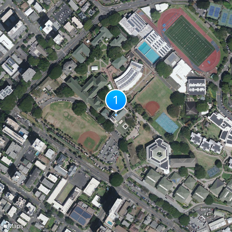 Punahou School Carte