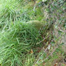 Distance stone on towpath 20 metres north of canal aqueduct