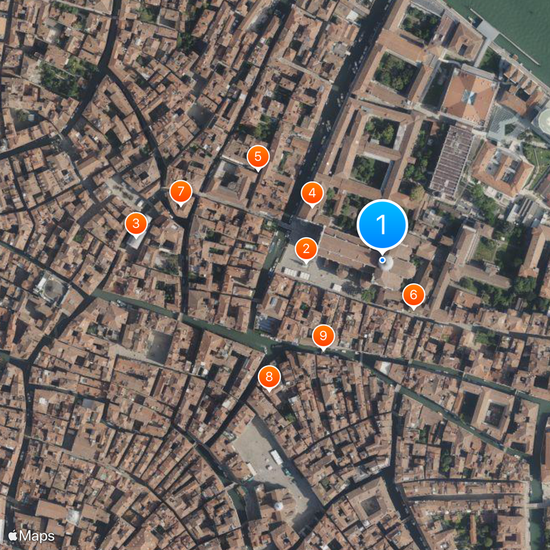 Santi Giovanni e Paolo Map