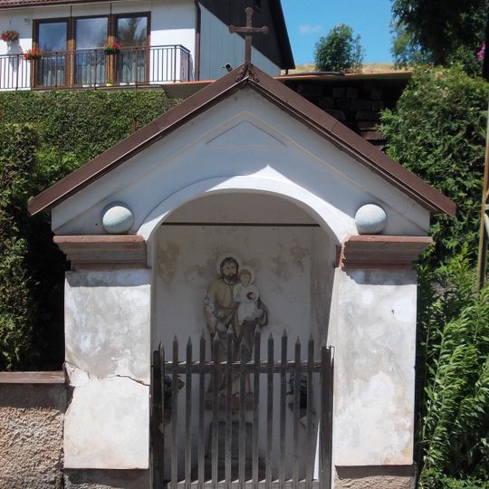 Chapel-shrine in Bukovina u Čisté