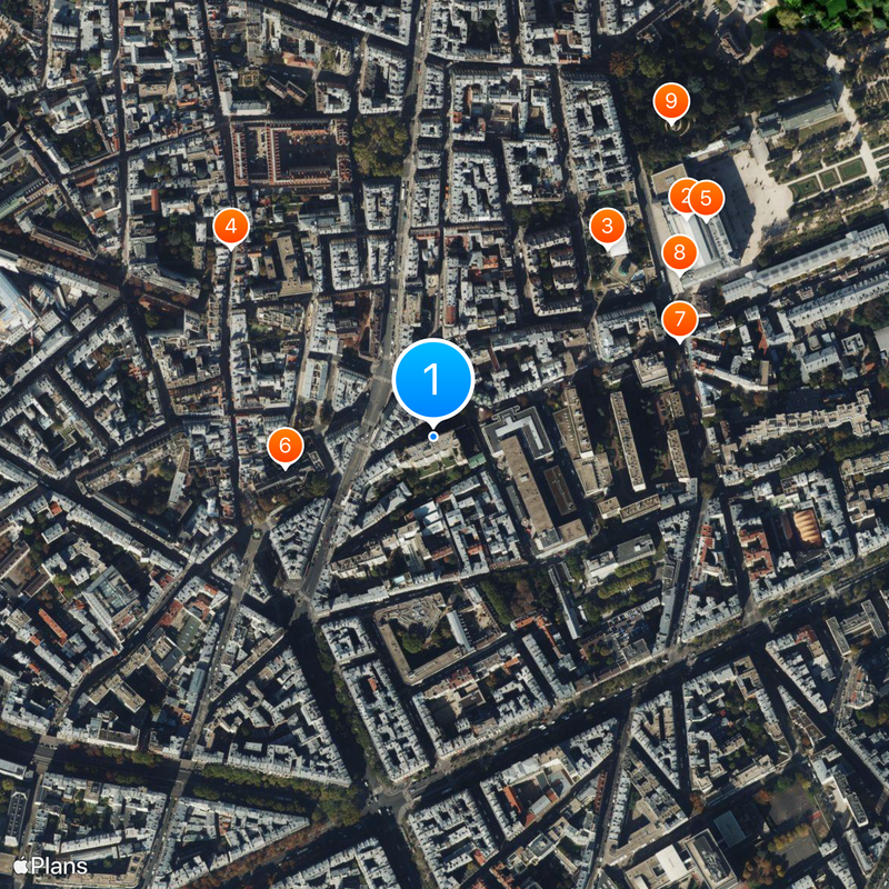 PSL Research University Map