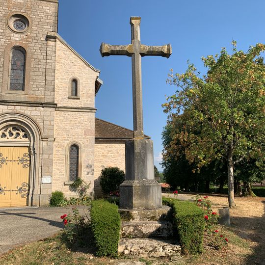 Croix de l'église de Cormoz
