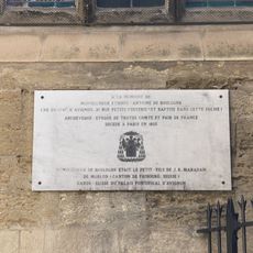 Commemorative plaque