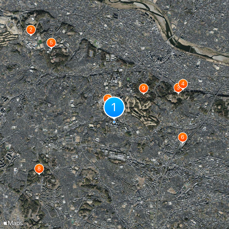 St. Marianna University School of Medicine Hospital Map