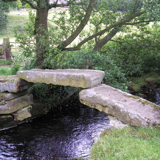 Clapper Bridge Over Dean Beck
