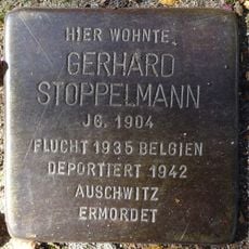 Stolperstein en memoria de Gerhard Stoppelmann