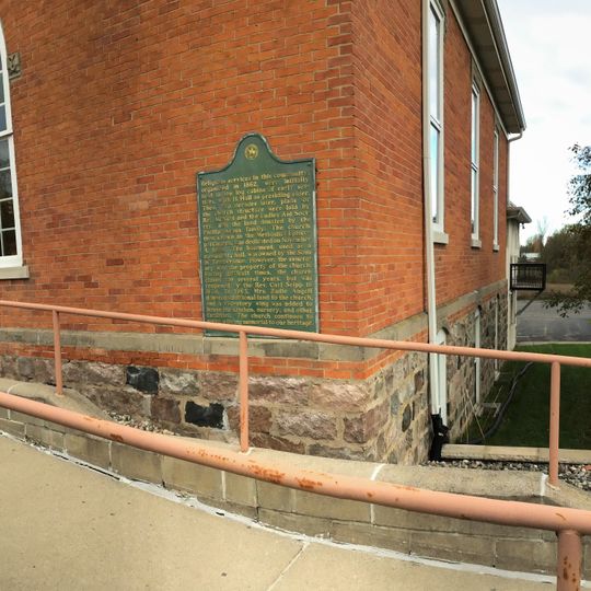 Gunnisonville United Methodist Church Historical Marker