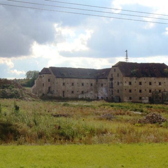 Schönbornsches Gut, Schüttbau