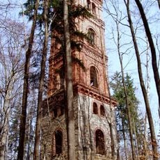 Ruined observation tower in Jelenia Góra - Maciejowa