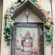 Ceramic panel of Saint Lucy