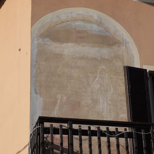 Work of art, Catholic church building, mural
