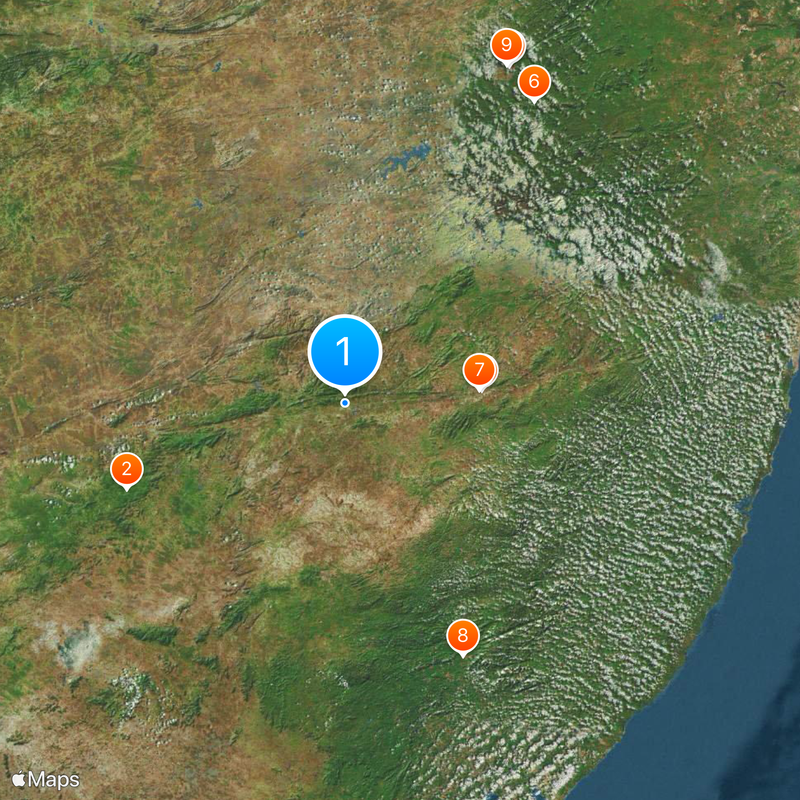 Agreste Pernambucano Mesoregion Map
