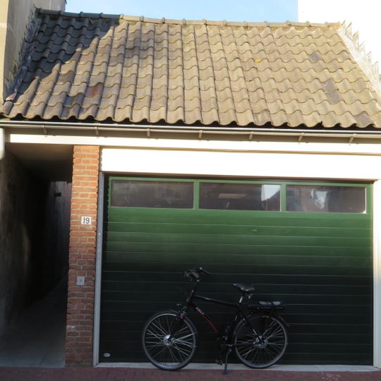 Pand met restanten van de middeleeuwse stadsmuur