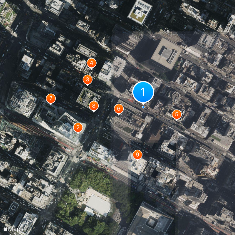 Algonquin Hotel Carte