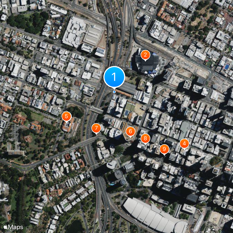 Greater Perth Map