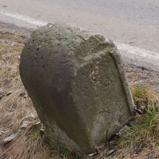 Kgl.-sächs. Postmeilenstein in Wünschendorf