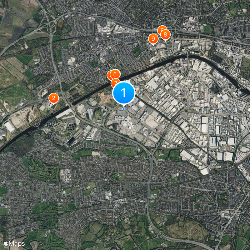Trafford Centre Map