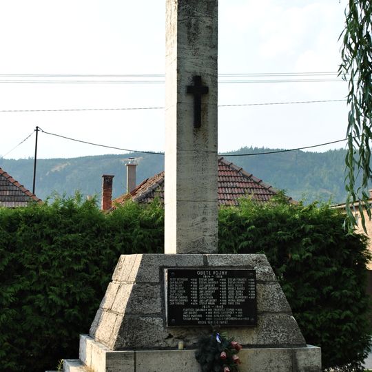 Pomník padlým v I. a II. sv. v.
