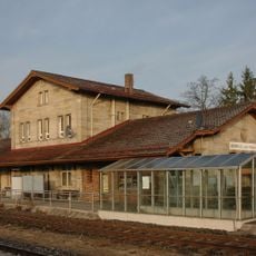 Station building at Hersbruck (links Pegnitz) station