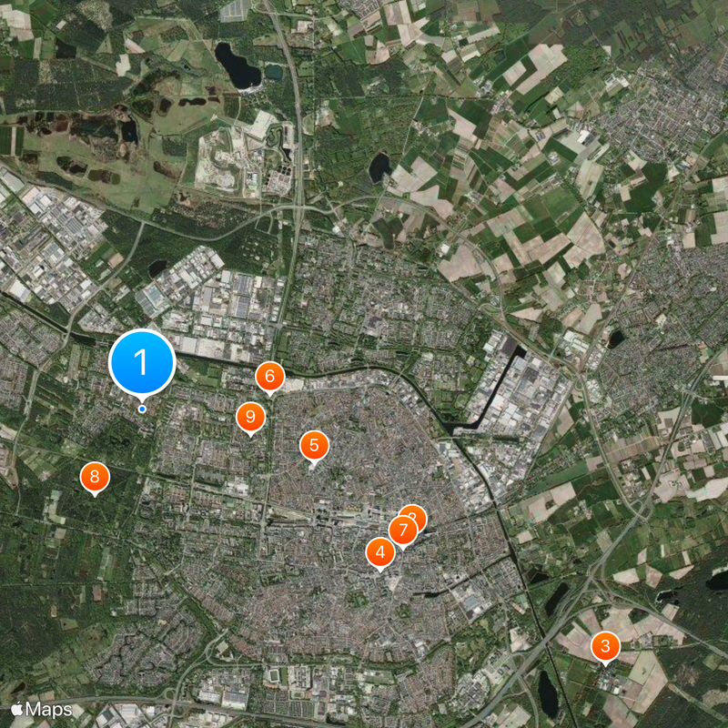 Tilburg Map