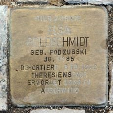 Stolperstein en memoria de Elsa Goldschmidt