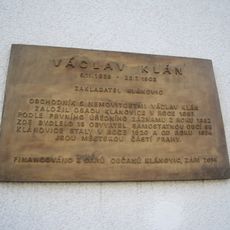 Pamětní deska Václava Klána
