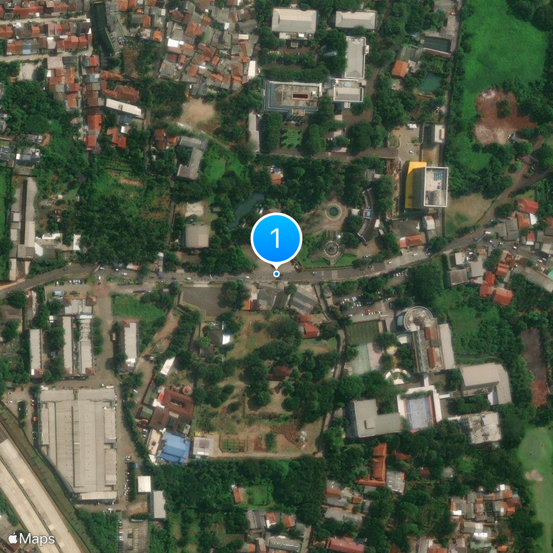 Universitas Terbuka Map