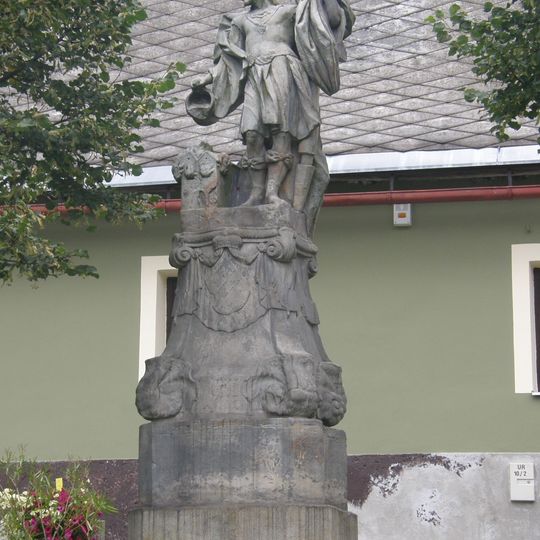 Statue of Saint Florian in Králíky