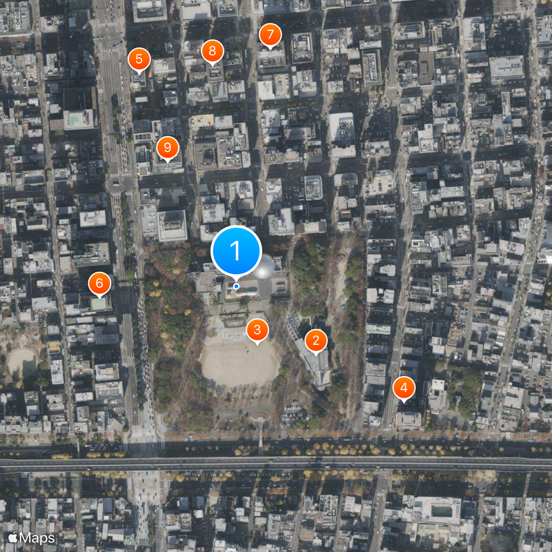Nagoya City Science Museum Mappa