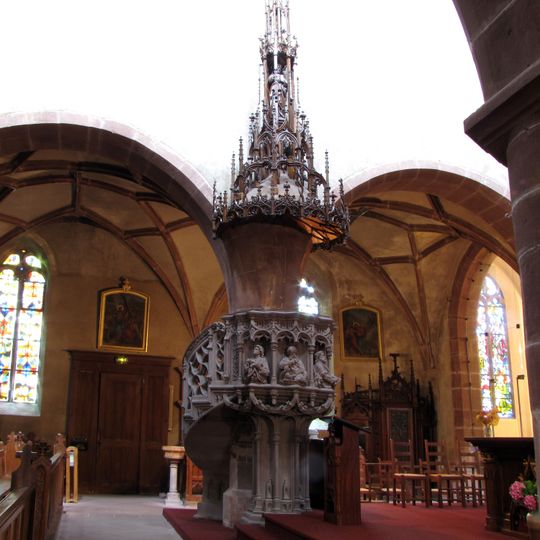 Chaire à prêcher à Ammerschwihr