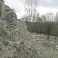 Stillgelegter Gipssteinbruch nordwestl.Bühlertann