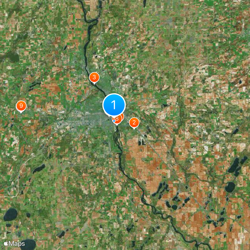 St. Cloud State University Map