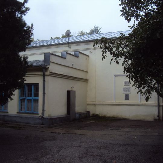 Hydroelectric Power Station in Bely Ugol village