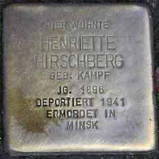 Stolperstein für Henriette Hirschberg