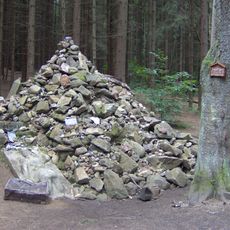 Cimrman's memorial cairn Kaproun