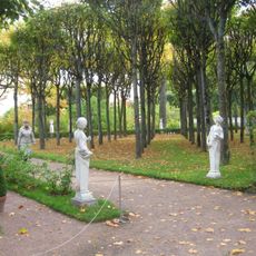 Hermai in Private Garden (Pavlovsk)