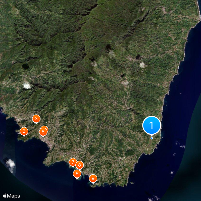 Argyle International Airport Map