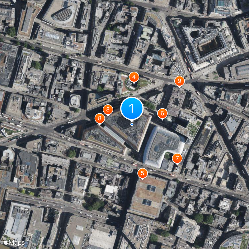 Bloomberg London Mapa