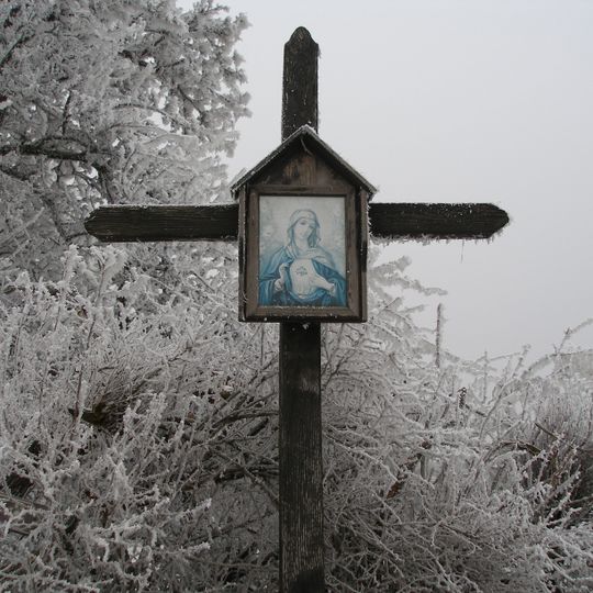 Rotes Kreuz bei Etzmannsdorf am Kamp