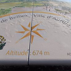Table d'orientation de Belbex