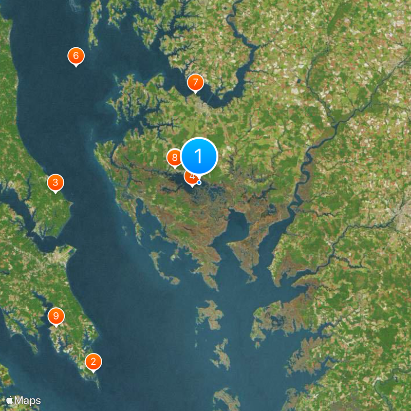 Dorchester County Map
