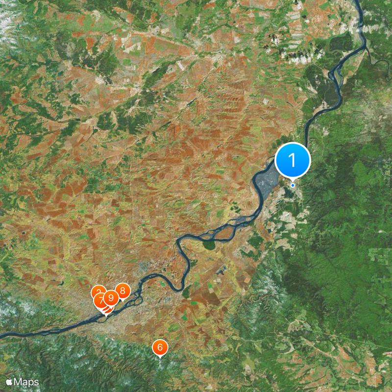 Zheleznogorsk Map
