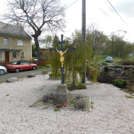 Balnský kříž v Německém Chloumku