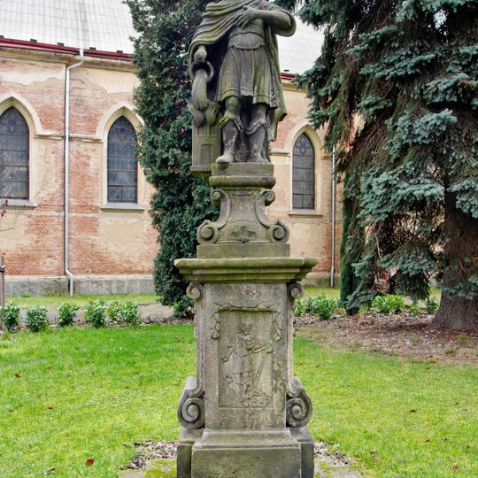 Statue of Saint Florian in Svatava